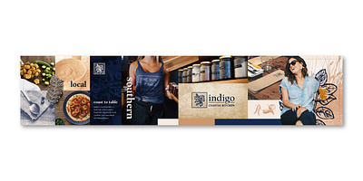 Indigo Coastal Kitchen Stylescape branding logo stylescape