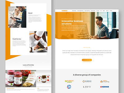 Kasco website adobe illustrator adobe photoshop brand branding design freelancer graphic designer logo malta website
