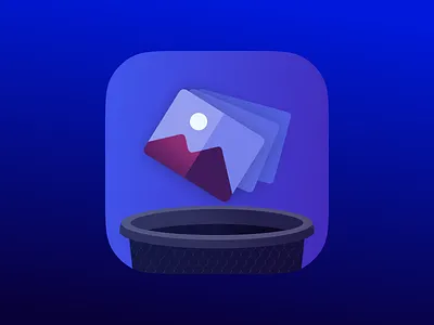 App Cleaner Icon apple duplicate icon icons illustration interface ios iphone iphone12 photos