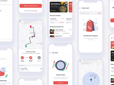 illuminz built the most valuable Food Delivery platform: Gatoes beautiful ui food delivery illuminz motion graphics on demand delivery ui ux