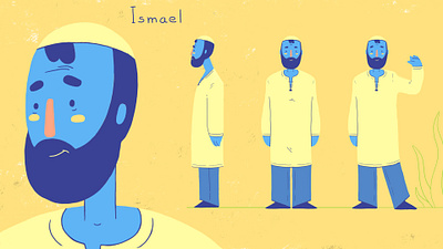 Ismael 2d art art direction character character design design illustration