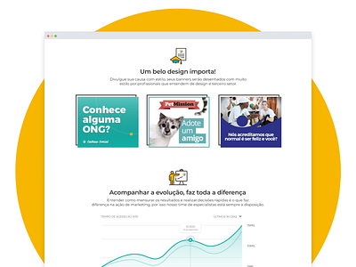 Digital Advertising for NGOs | Calhau Social desktop design icon illustration logo ngo non profit social app ui uiux uxdesign web site design website