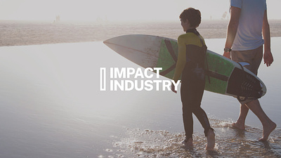 Impact Industry Rebrand Case Study agency brand branding case study design illustration logo logo design marketing mockups rebrand social media tech type typography