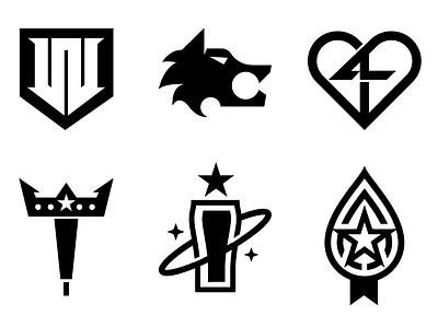 Mark Studies basketball logo beer brand branding drop heart icon icons illustration logo mark tap web wolf