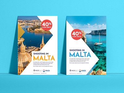 Malta Film Commission | Advertising advertising brand branding design film freelancer graphic designer layout logo malta