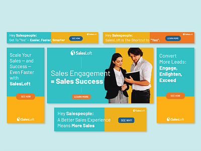 PPC Display Ads for SalesLoft