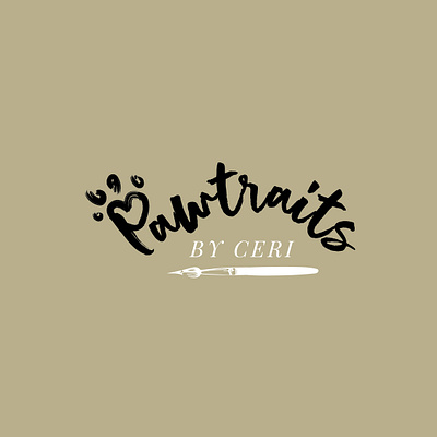 Artist Logo adobe illustrator artist branding design illustration logo logo design logo design branding paint portraits