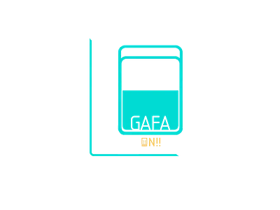 「GAFA-ON!!」Logo Design design graphic design logo typography