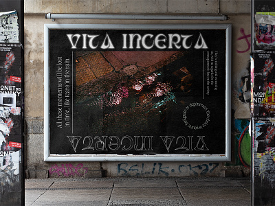 DYSTOPIA 2020 / vita incerta blade runner cyberpunk design dystopia film photography layout layoutdesign photography photoshop poster print streetart typography video