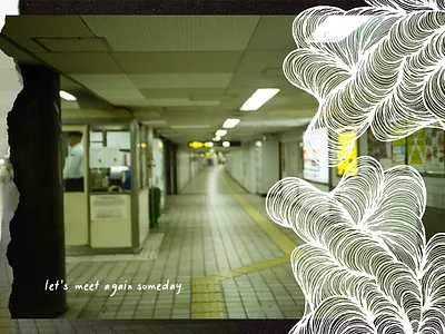 Stay at Home Art Series - Trains and Memories design film photography illustration photoshop typography