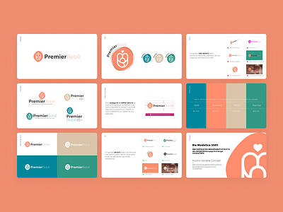 Premier Bebê - Brand Guide brand brand guide brandbook branding design graphic design logo visual identity