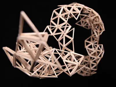 Exhibition Model「Dragon」 display display design exhibit design exhibition handcraft handmade