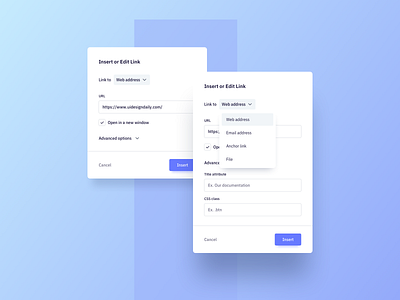 Insert Link Pop Up UI Design daily ui dailyui modal modal design modal ui pop up pop up design pop up ui ui ui design daily ui pattern ui practice ux ux design