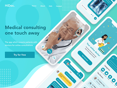 Advertisement/098 098 98 add adds advertisement advertisement design consultation daily 100 challenge dailyui 098 dailyuichallenge healthapp medical medical app medical care medical design