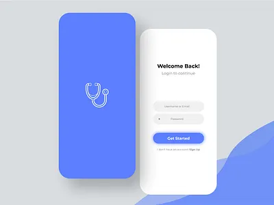 MedCo. : Online Doctor app UI app branding design doc app doctor doctor app doctor appointment flat health icon minimal mobile mobile app navbar online doctor online doctor app ui saver slider typography ui