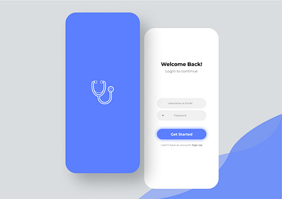 MedCo. : Online Doctor app UI app branding design doc app doctor doctor app doctor appointment flat health icon minimal mobile mobile app navbar online doctor online doctor app ui saver slider typography ui