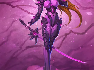 Within Destruction Yokai album cover death metal deathcore demon design fantasy girl illustration illustration art music procreate splash art within destruction yokai