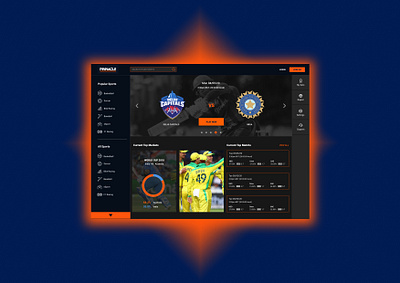 Online Gambling Web Site design app clean design flat icon illustration illustrator mobile ui ux web