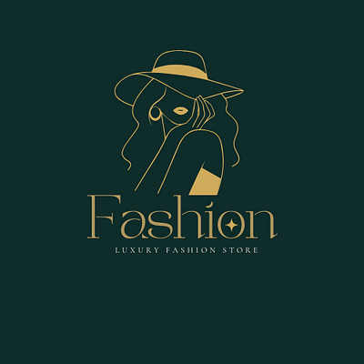 Luxury Fashion Logo adobe illustrator canva design graphic designer fashionlogo fashionlogodesign graphic design illustration logo logodesign logos ui