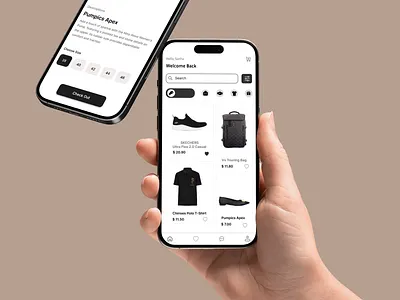 Fashion App UI Design app design ui ux