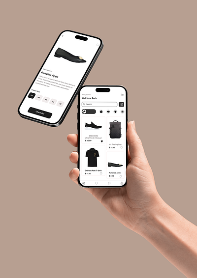 Fashion App UI Design app design ui ux