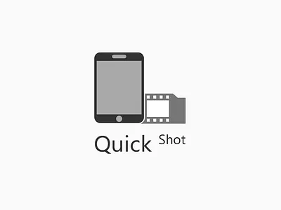 Daily Logo Challenge - Quick Shot 50dailylogochallenge 50daylogochallenge app icon app logo app logo design daily logo daily logo challenge dailylogochallenge flat logo
