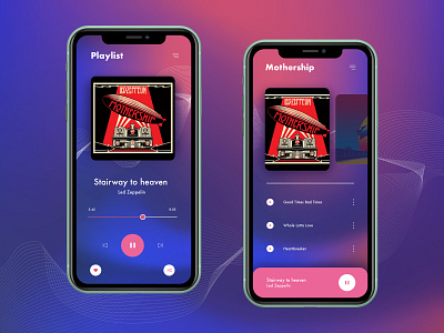 Music player - DailyUI 009 009 dailyui design ui ux