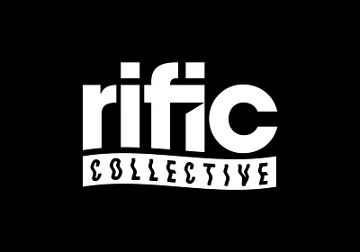 Rific Collective Brand Design brand brand design brand identity brand logo branding branding design custom type design logo logo design logotype merch merch design sans serif sports type type design typography vanguard