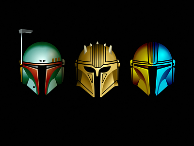 The Mandalorian illustration mandalorian vector