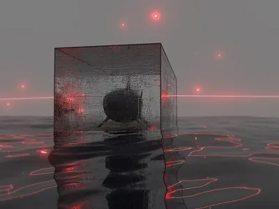 Megalodon 3D artwork - Isolation 3d 3d art aesthetic artwork cinema4d design fishes guga tevdorashvili hardy mega megalodon megalodon 3d megalodon 3d artwork megalodon 3d model megalodon artwork photoshop redshift