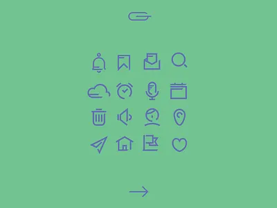 Icon pack - Govenda branding design icon icon design identity branding identity design interface minimal ui vector