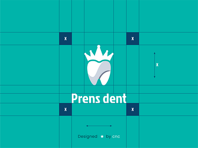 Prens dent - Logo design branding cncdesigner creative dent design graphic design icon logo prens