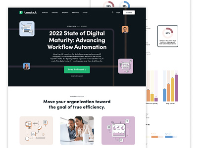 State of Digital Maturity Report creative ebook ebook ebook design ebook layout figma layout design report report design report layout