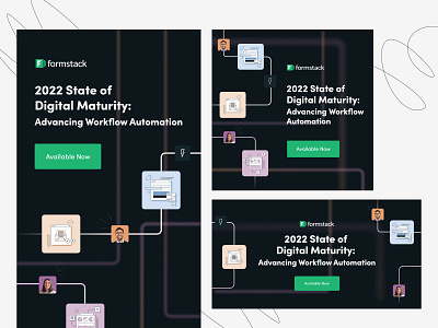 Social Graphics for State of Digital Maturity Report ad set ads display ad display ad set display ads social ad social graphics