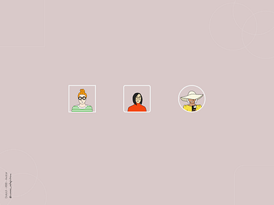 Avatar - 088 Daily UI Challenge avatar avatar design avatar icons avatars dailyui 088 dailyuichallenge design minimal minimalism minimalist simple ui design