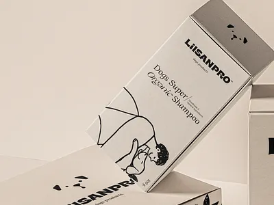 Lilsanpro® Brand Identity 0.2 branding branding process colors palette creative logos design dog logo dogs dogs products freelance package design packaging portfolio visual identity yellow