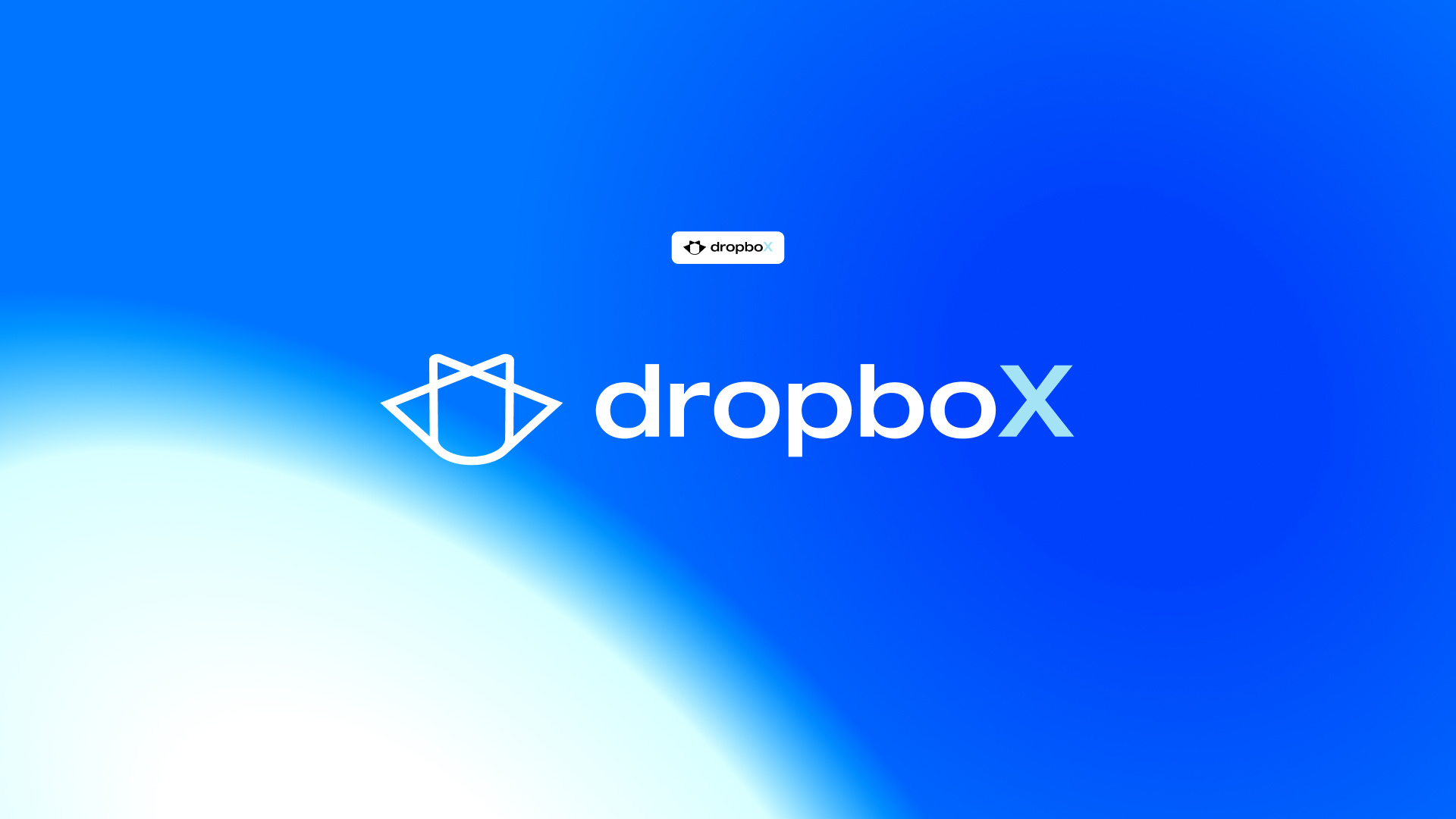 dropboX logo blue branding color design figma gradiant graphic design illustration logo logo design rebrand vector visual identity