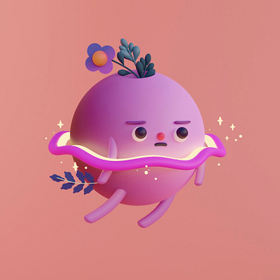 Exhausted Planet I 3d 3dart 3dillustration blender blender3d c4d cinema4d design digitalart illustration