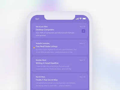 Pull to refresh | Micro interaction 05 after effects animation app ball colors dribbble gif mail microinteraction motion motion graphics pull to refresh pulldown ui ux