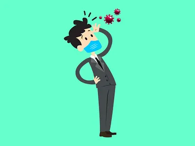 Care logo logotype mask virus viruses