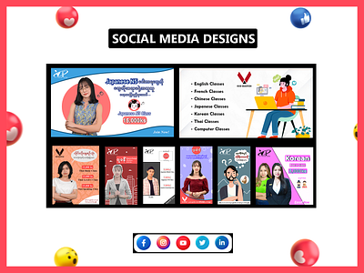 Social Media Design (2) poster design skin retouching social media design