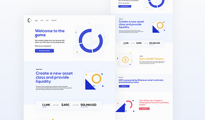 ARC app branding daily 100 challenge design illustration ui ux web web design website