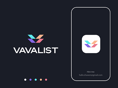 Vavalist Logo Design a b c d e f g h i j k l m n branding case study color crypto ecommerce logo finance home house icon illustration letter mark monogram logo logos o p q r s t u v w x y z real estate retro thefalcon typography vector