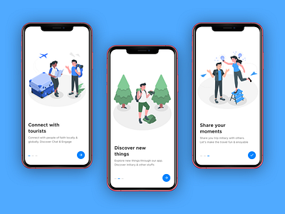 Travel App Onboarding 2020 trends dailyuichallenge design inspiration inspiration ios ios app design iphone onboarding onboarding screens onboarding ui ui ui design