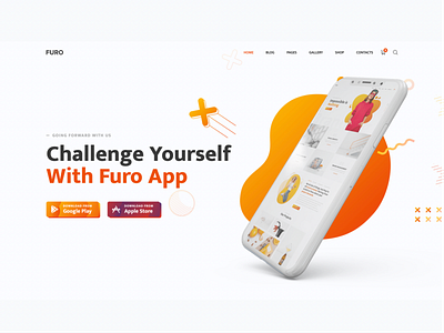 Furo design multipurpose portfolio website template web design webdesign website wordpress wordpress design wordpress development wordpresstheme wordpressthemes