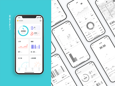 UI-Health app，ui 应用程序，用户界面