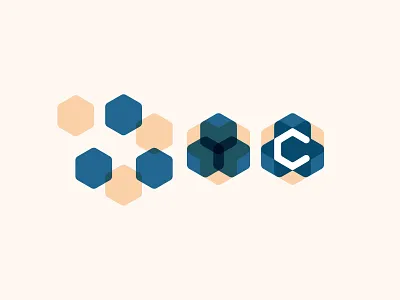 Compeer construction branding logo