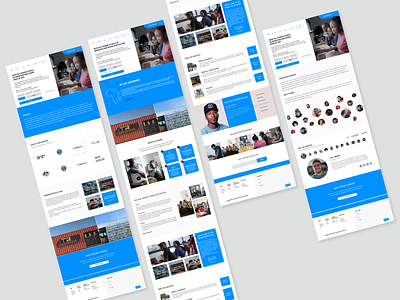Uncommon.org - Website Pages africa charity design donate education hubs landing page mentorship non profit non profit organization shipping container sponsorship ui uncommon uncommon.org ux web website