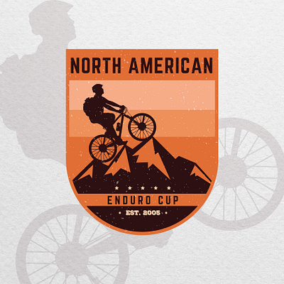 Vintage badge logo design for a mountain bike bike bike logo bike ride biker bikers bikes brand design brand designer brand identity branding branding design graphic design graphicdesigner logo designer logodesigner mountain mountain bike mountain biking mountain logo mountains