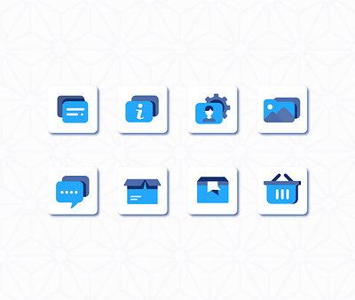 Icons icon illustraion mobile app mobile ui ui vector